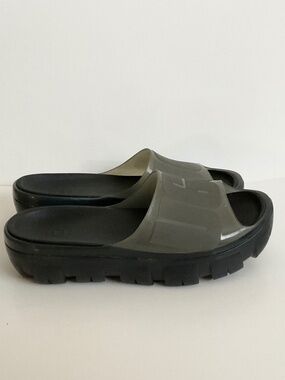 NEW UGG Women's Jella Clear Black Platform Slide Sandal